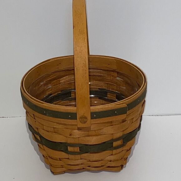 Longaberger Christmas Collection 1994 Edition Jingle Bell Woven Wooden Basket - Picture 6 of 13